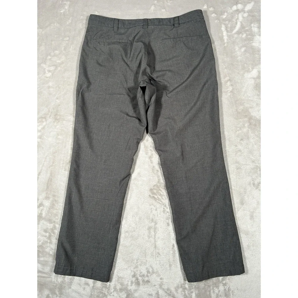 Bluffworks Ascender Chino Pants Mens 36x30 Gray Regular Fit Travel Made In USA